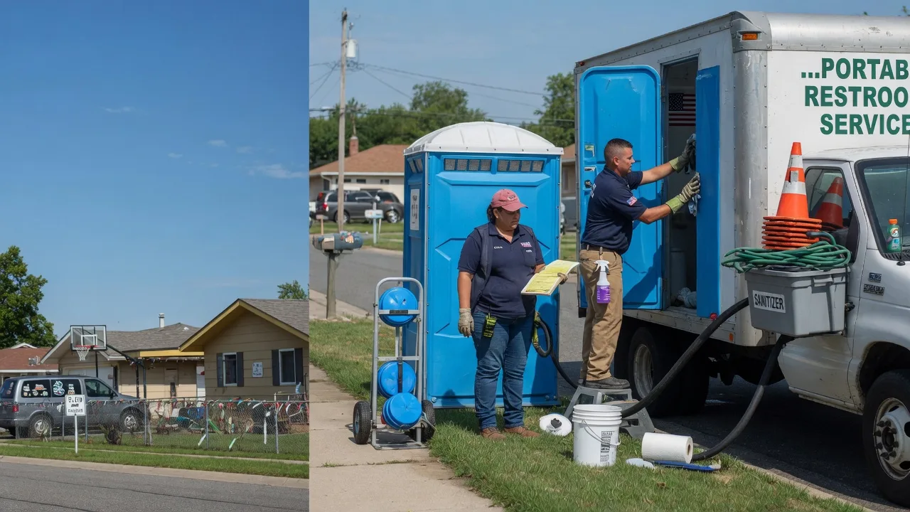 Portable Toilet Rental in Ellettsville, IN near me